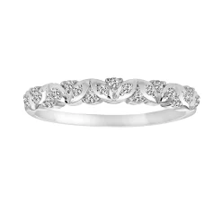 Simply Vera Vera Wang 14k White Gold 1/7-ct. T.W. Diamond Wedding Ring