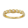 Simply Vera Vera Wang 14k Gold 1/7 ct. T.W. Diamond Twist Wedding Ring -Simply Vera Vera Wang Shop 1557717 Yellow