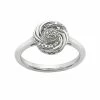 Simply Vera Vera Wang Diamond Accent Sterling Silver Swirl Ring 1 Simply Vera Vera Wang Diamond Accent Sterling Silver Swirl Ring -Simply Vera Vera Wang Shop 2272679