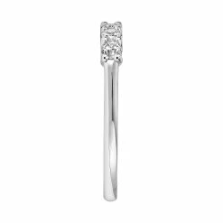 Simply Vera Vera Wang 14k White Gold 1/3 Carat T.W. Diamond Wedding Band -Simply Vera Vera Wang Shop 2388361 ALT2
