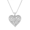 Simply Vera Vera Wang Sterling Silver 1/4 Carat T.W. Diamond Heart Pendant 1 Simply Vera Vera Wang Sterling Silver 1/4 Carat T.W. Diamond Heart Pendant -Simply Vera Vera Wang Shop 2503334