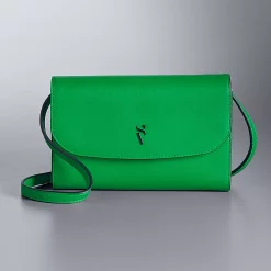 Simply Vera Vera Wang Signature Envelope Crossbody Bag -Simply Vera Vera Wang Shop 2602764 Emerald Flare