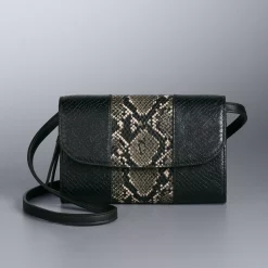 Simply Vera Vera Wang Signature Envelope Crossbody Bag -Simply Vera Vera Wang Shop 2602764 Pieced Snake