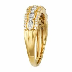 Simply Vera Vera Wang 14k White Gold 1/2 Carat T.W. Diamond Scalloped Wedding Ring -Simply Vera Vera Wang Shop 2692765 ALT