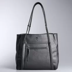 Simply Vera Vera Wang Rockbridge Tote Bag -Simply Vera Vera Wang Shop 2853962 Black