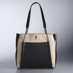 Simply Vera Vera Wang Rockbridge Tote Bag -Simply Vera Vera Wang Shop 2853962 New Buff Colorblock