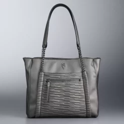Simply Vera Vera Wang Rockbridge Tote Bag -Simply Vera Vera Wang Shop 2853962 Pewter