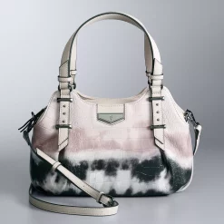 Simply Vera Vera Wang Buena Satchel Bag -Simply Vera Vera Wang Shop 3061055 Tie Dye Print