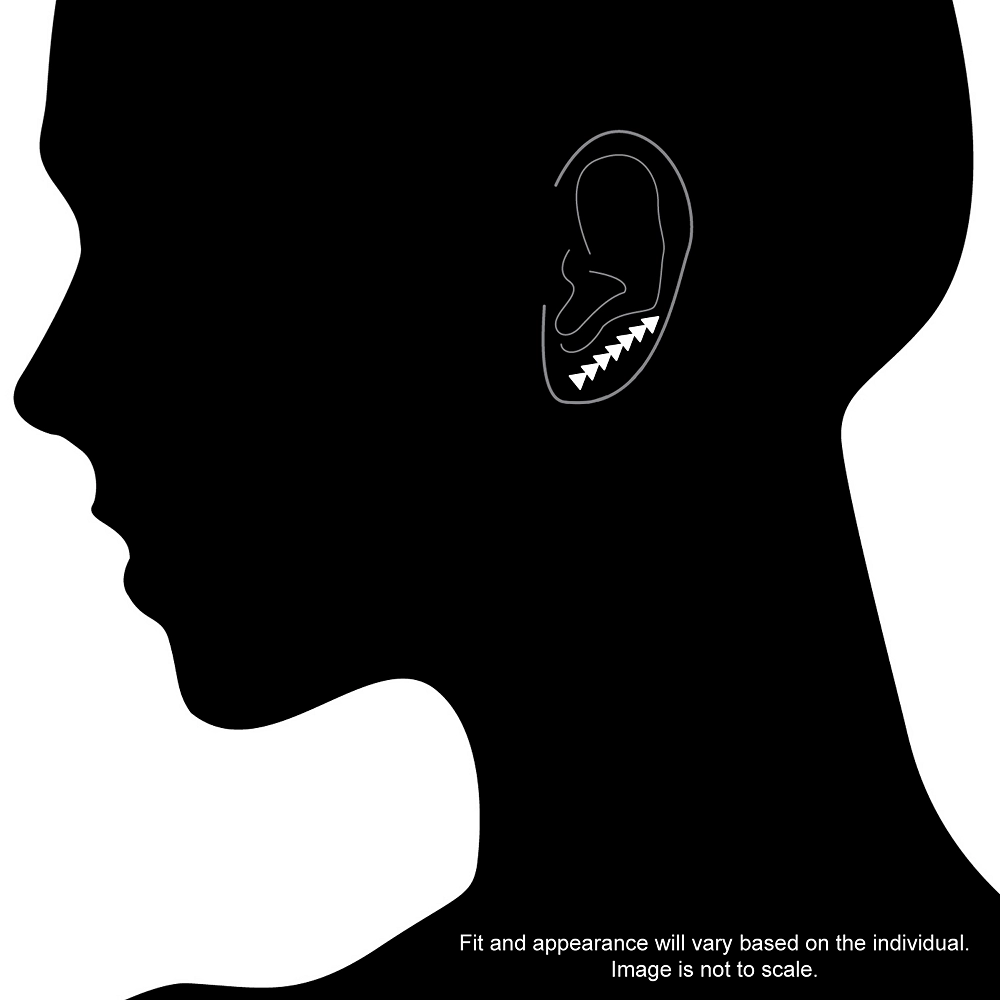 Simply Vera Vera Wang Stone Cluster Nickel Free Climber Earrings 4 Simply Vera Vera Wang Stone Cluster Nickel Free Climber Earrings - Image 2