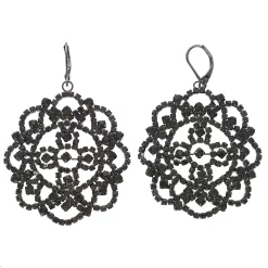 Simply Vera Vera Wang Lace Nickel Free Drop Earrings