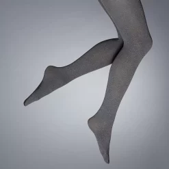 Plus Size Simply Vera Vera Wang Opaque Control-Top Tights -Simply Vera Vera Wang Shop 3086404 Gray