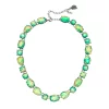 Simply Vera Vera Wang Green Simulated Crystal Collar Statement Necklace