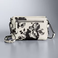 Simply Vera Vera Wang Sintra Crossbody Bag -Simply Vera Vera Wang Shop 3643429 Ikat Floral Print