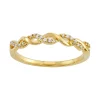 Simply Vera Vera Wang 14k Gold 1/10 Carat T.W. Diamond Twist Ring 2 Simply Vera Vera Wang 14k Gold 1/10 Carat T.W. Diamond Twist Ring -Simply Vera Vera Wang Shop 3744574 Yellow