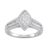 Simply Vera Vera Wang 14k White Gold 1/2 Carat T.W. Diamond Marquise Engagement Ring
