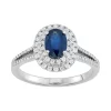 Simply Vera Vera Wang 14k White Gold Sapphire & 1/4 Carat T.W. Diamond Ring -Simply Vera Vera Wang Shop 3758703