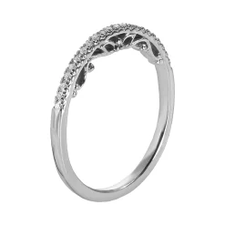 Simply Vera Vera Wang 14k Gold 1/8 Carat T.W. Diamond Wedding Ring -Simply Vera Vera Wang Shop 3812469 ALT