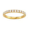 Simply Vera Vera Wang 14k Gold 1/2 Carat T.W. Diamond Wedding Band -Simply Vera Vera Wang Shop 3876614 Yellow