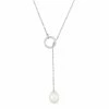 Simply Vera Vera Wang Sterling Silver Cultured Freshwater Pearl Lariat Necklace -Simply Vera Vera Wang Shop 3890398