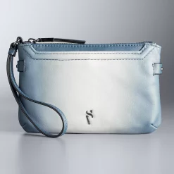 Simply Vera Vera Wang Joyce Wristlet -Simply Vera Vera Wang Shop 3892705 Denim Vertical Ombre