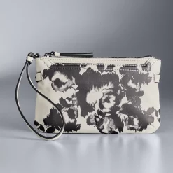 Simply Vera Vera Wang Joyce Wristlet -Simply Vera Vera Wang Shop 3892705 Ikat Floral Print