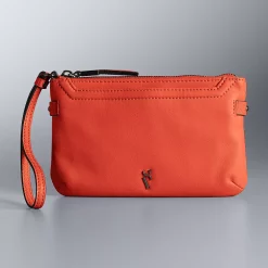Simply Vera Vera Wang Joyce Wristlet -Simply Vera Vera Wang Shop 3892705 Orange Hibiscus