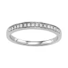 Simply Vera Vera Wang 14k Gold 1/6 Carat T.W. Diamond Wedding Band 2 Simply Vera Vera Wang 14k Gold 1/6 Carat T.W. Diamond Wedding Band -Simply Vera Vera Wang Shop 3960637 White