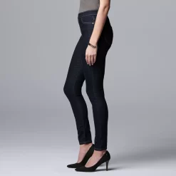 Simply Vera Vera Wang Mid Rise All-Day Denim Legging -Simply Vera Vera Wang Shop 3962344 ALT4