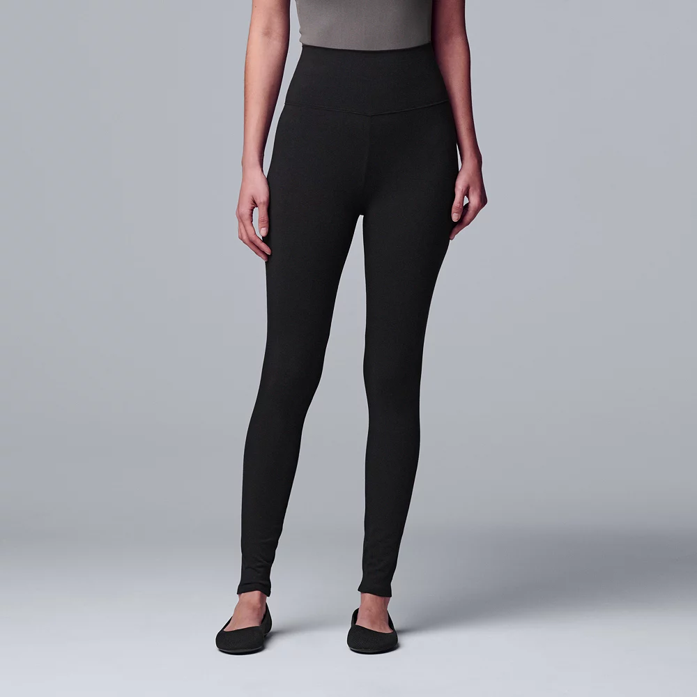 Simply Vera Vera Wang Live-In High Rise Legging 7 Simply Vera Vera Wang Live-In High Rise Legging - Image 5