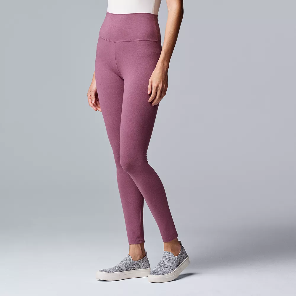 Simply Vera Vera Wang Live-In High Rise Legging 9 Simply Vera Vera Wang Live-In High Rise Legging - Image 7