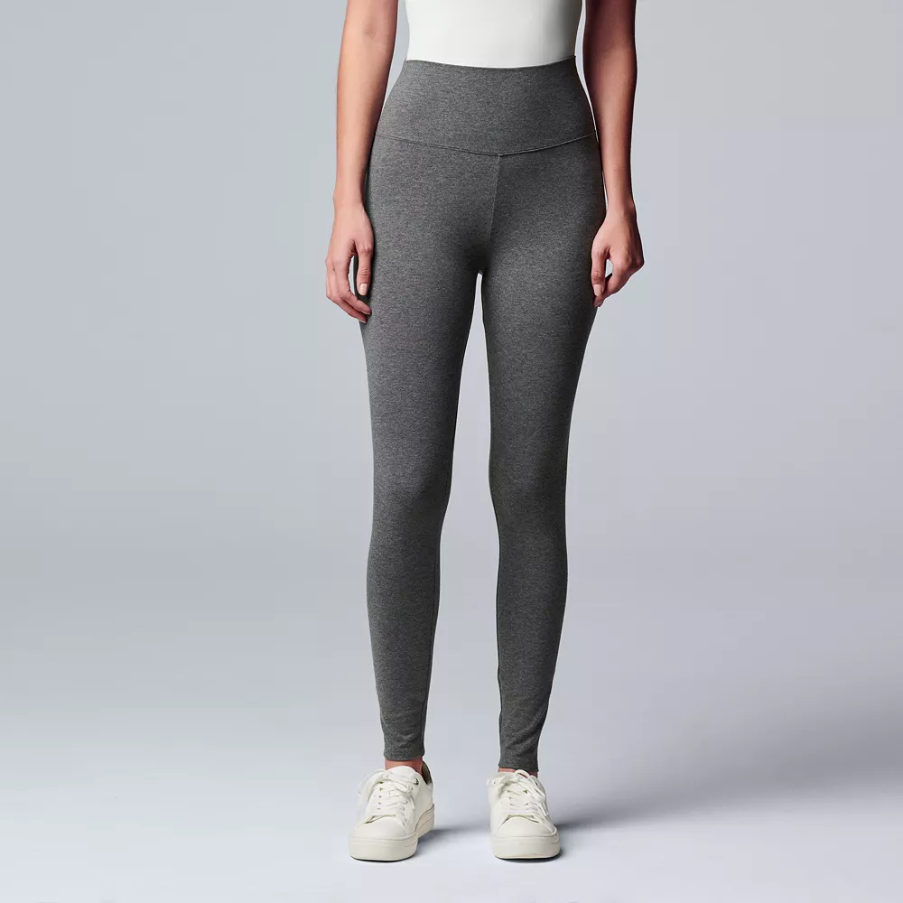 Simply Vera Vera Wang Live-In High Rise Legging 4 Simply Vera Vera Wang Live-In High Rise Legging - Image 2