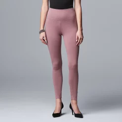 Simply Vera Vera Wang Live-In High Rise Legging 16 Simply Vera Vera Wang Live-In High Rise Legging -Simply Vera Vera Wang Shop 3979506 Wistful Mauve