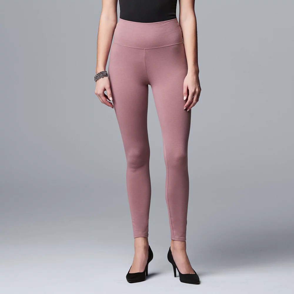 Simply Vera Vera Wang Live-In High Rise Legging 6 Simply Vera Vera Wang Live-In High Rise Legging - Image 4