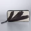 Simply Vera Vera Wang Signature Wallet -Simply Vera Vera Wang Shop 4009232 Black Gray Brush Print