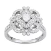 Simply Vera Vera Wang 14k White Gold 1/2 Carat T.W. Diamond Ring 1 Simply Vera Vera Wang 14k White Gold 1/2 Carat T.W. Diamond Ring -Simply Vera Vera Wang Shop 4808842