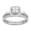Simply Vera Vera Wang 14k White Gold 1/2 Carat T.W. Diamond Engagement Ring Set -Simply Vera Vera Wang Shop 4808843