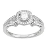 Simply Vera Vera Wang 14k White Gold 1/2 Carat T.W. Diamond Engagement Ring 2 Simply Vera Vera Wang 14k White Gold 1/2 Carat T.W. Diamond Engagement Ring -Simply Vera Vera Wang Shop 4808849