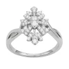 Simply Vera Vera Wang Sterling Silver 1/4 Carat T.W. Diamond Ring -Simply Vera Vera Wang Shop 4815753