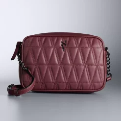 Simply Vera Vera Wang Camera Bag -Simply Vera Vera Wang Shop 4817979 Quilted Tawny Port