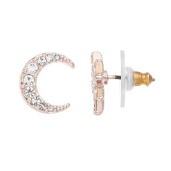 Simply Vera Vera Wang Moon & Star Mismatched Stud Earrings -Simply Vera Vera Wang Shop 4891294 Clear