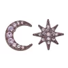 Simply Vera Vera Wang Moon & Star Mismatched Stud Earrings 2 Simply Vera Vera Wang Moon & Star Mismatched Stud Earrings -Simply Vera Vera Wang Shop 4891294 Purple