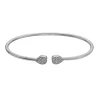 Simply Vera Vera Wang Sterling Silver 1/7 Carat T.W. Diamond Teardrop Cuff Bracelet -Simply Vera Vera Wang Shop 4978077