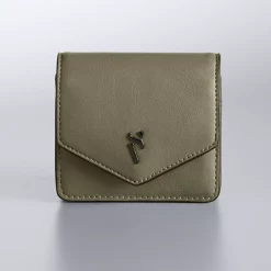 Simply Vera Vera Wang Baylor RFID-Blocking Flap Wallet -Simply Vera Vera Wang Shop 4998847 Green