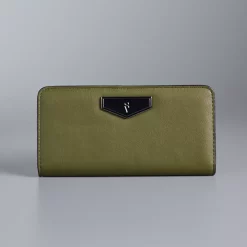 Simply Vera Vera Wang Vivian RFID-Blocking Wallet -Simply Vera Vera Wang Shop 4998848 Green