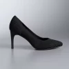Simply Vera Vera Wang Stevie Knit Women's Pumps -Simply Vera Vera Wang Shop 5011143 Black Knit