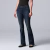 Women's Simply Vera Vera Wang Stretch Bootcut Jeans