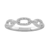 Simply Vera Vera Wang 14k White Gold 1/6 Carat T.W. Diamond Chain Link Ring -Simply Vera Vera Wang Shop 5115337