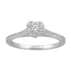 Simply Vera Vera Wang 14k White Gold 1/3 Carat T.W. Diamond Heart Engagement Ring -Simply Vera Vera Wang Shop 5115397