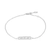 Ava Blue 14k White Gold 1/4 Carat T.W. Diamond Art Deco Bracelet