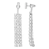 Simply Vera Vera Wang Simulated Crystal Front-Back Waterfall Drop Earrings -Simply Vera Vera Wang Shop 5256772